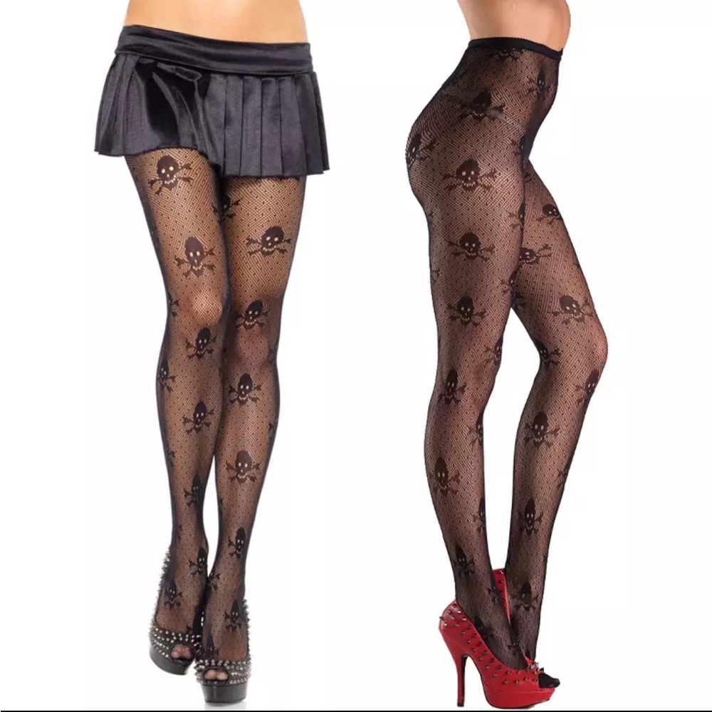 Graphic Diamond Fishnet Sheer Soft Nylon Women’s Pantyhose Stretchy Black Tights - Picture 11 of 17